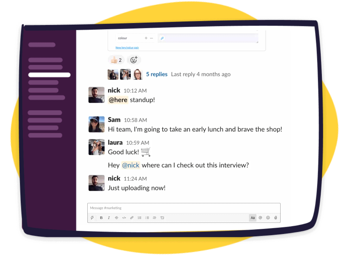 never miss your key metrics with geckoboard snapshots for slack