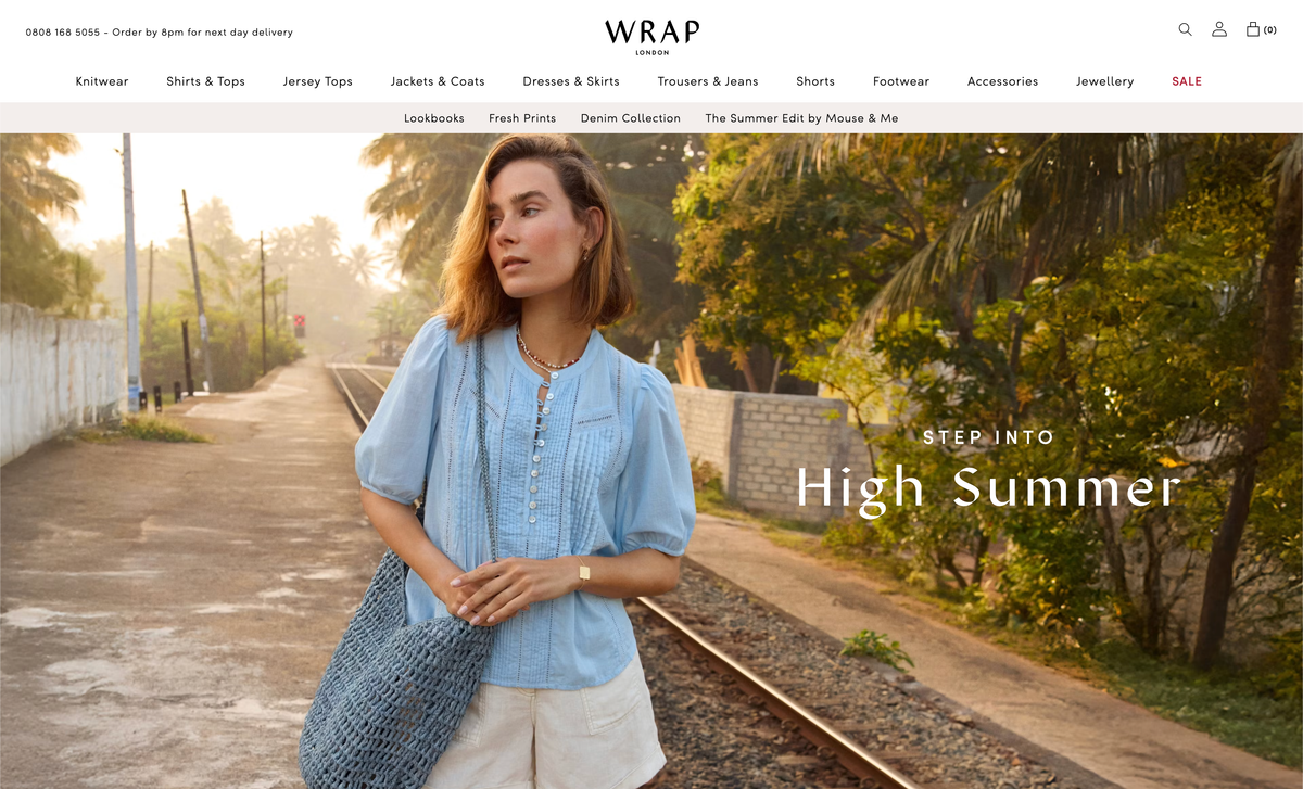 The Wrap London website