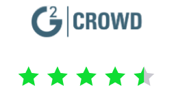 4.5 star review from G2 Crowd