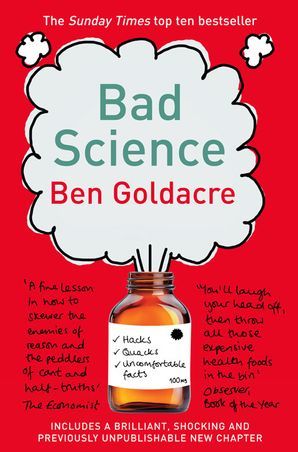 Cover of the book "Bad Science"