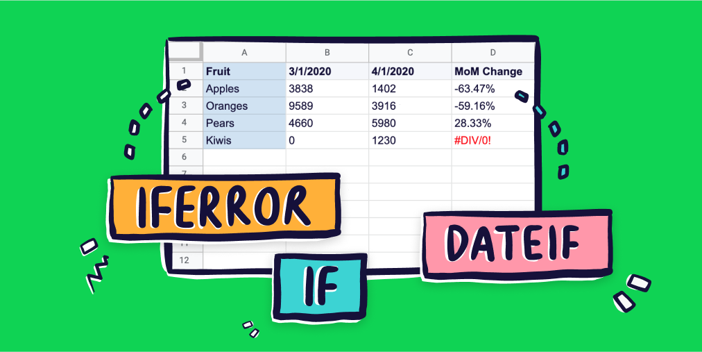 3 Advanced Google Sheets Functions That Will Make Your Life Easier Geckoboard Blog