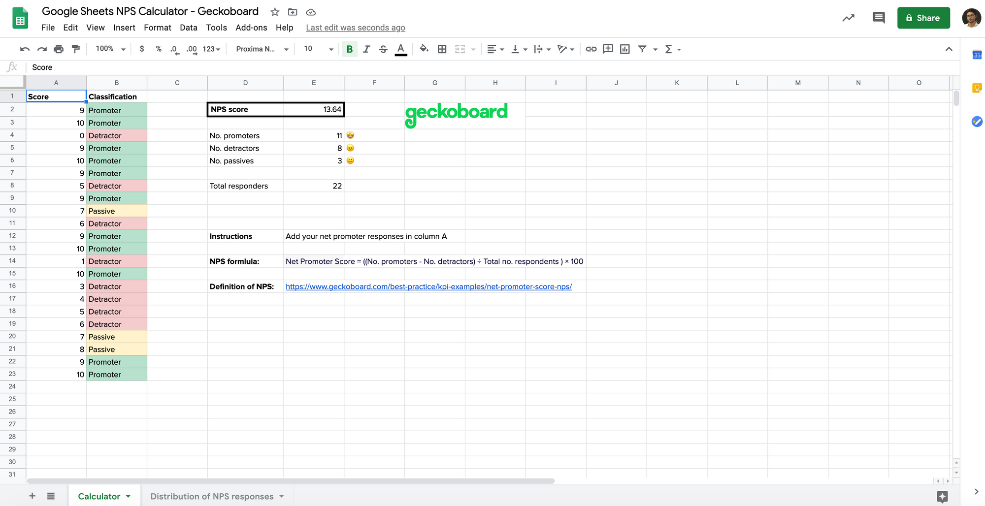 nps-google-sheet-template-geckoboard