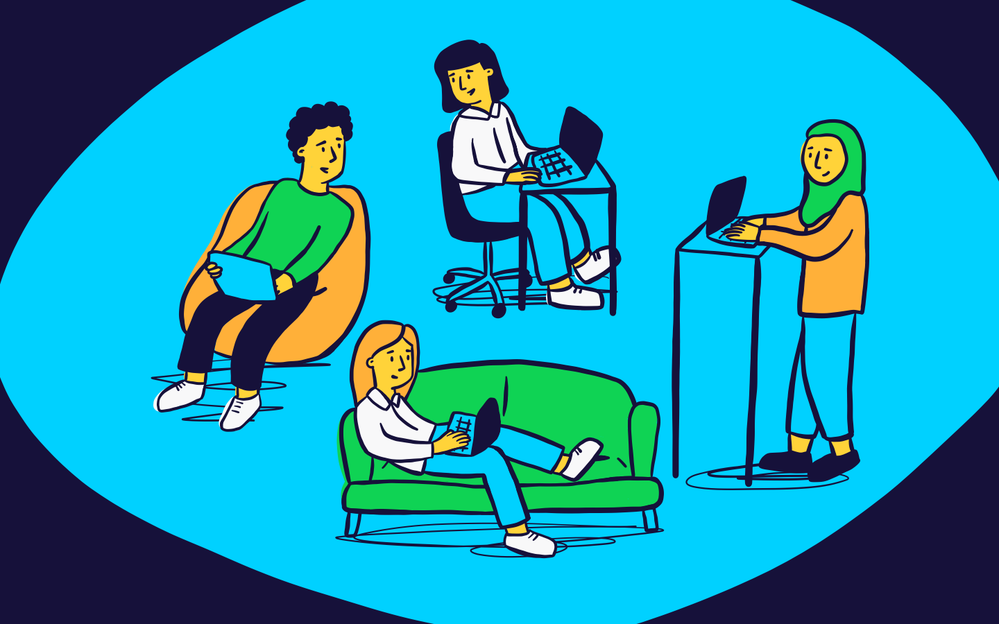 How 4 companies foster remote teamwork and collaboration with Geckoboard