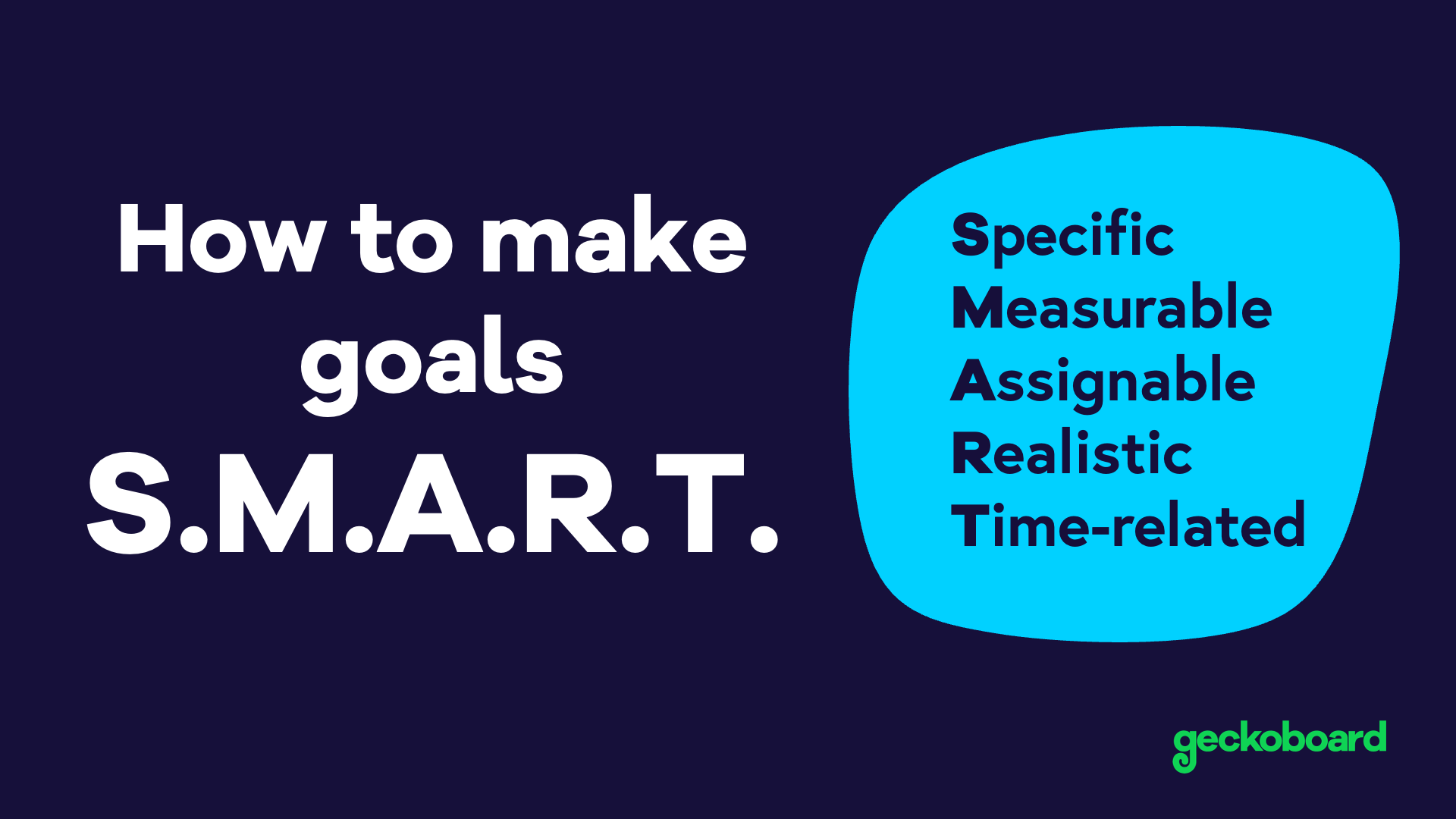 Which SMART Objectives Definition Should I Use?