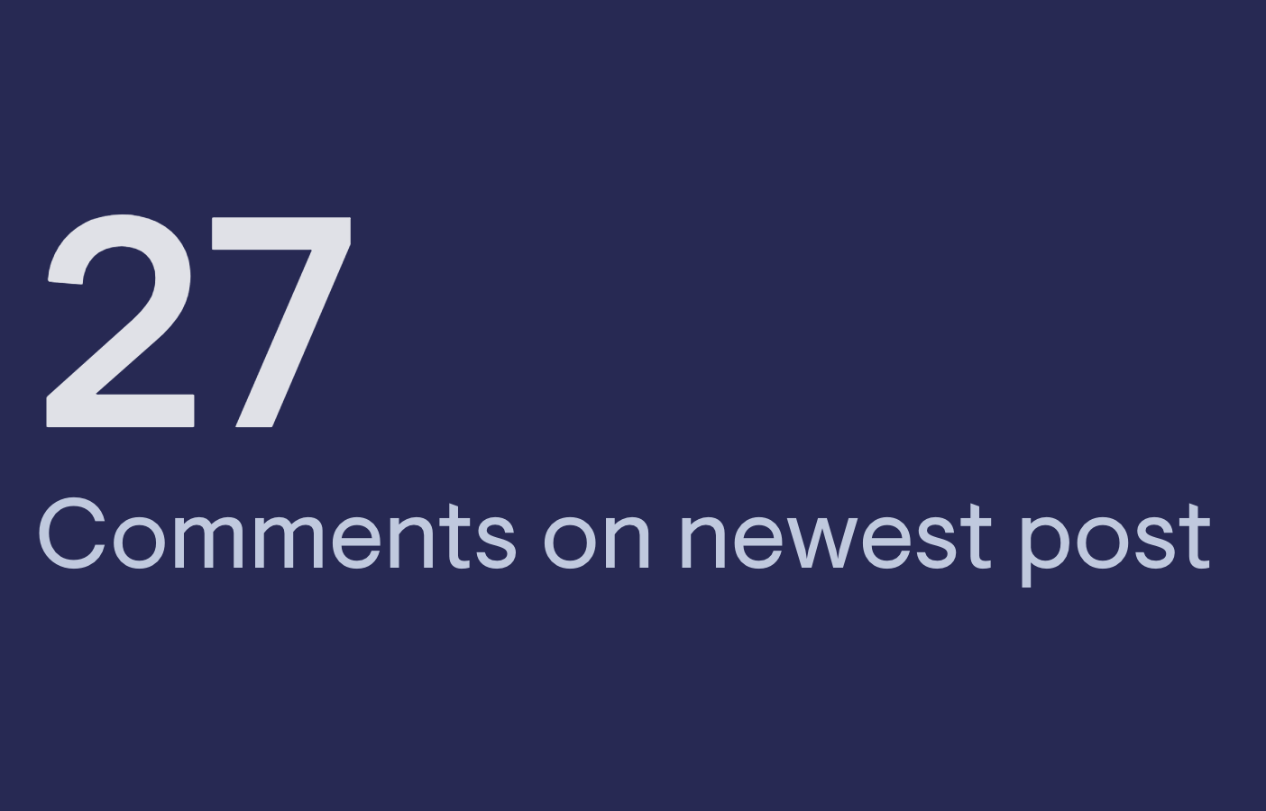 Comments
