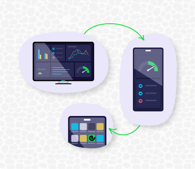 How to make a mobile-friendly KPI dashboard