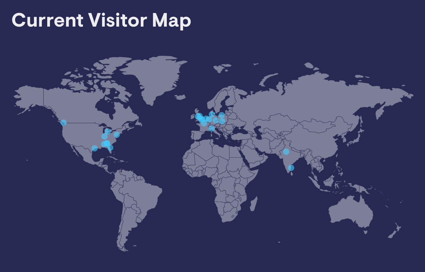 Website Visitor Location Chartbeat image